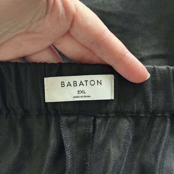 Aritzia Babaton New Dexter Linen Blend Ankle Jogger Trouser Pant - Picture 6 of 11